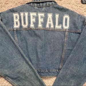 Buffalo cropped jean jacket